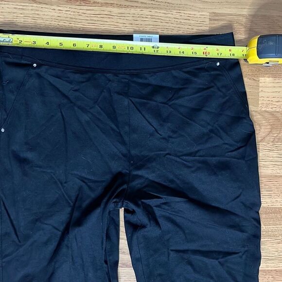 INC International Concepts Womens Pants Curvy Mid Rise Black Size Extra Large NW - Picture 5 of 14